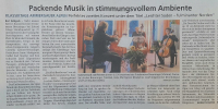 Bericht vom Konzert der Klassiktage von Margot Schäfer Bericht vom Konzert der Klassiktage von Margot Schäfer