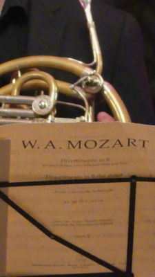 Mozart, Noten, fotografiert von Thomas Tralmer