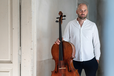 Franz Ortner, Solocellist des Orchesters Le concert olympique