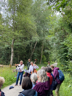 "Wanderkonzert", fotografiert von Beate Gilgenreiner